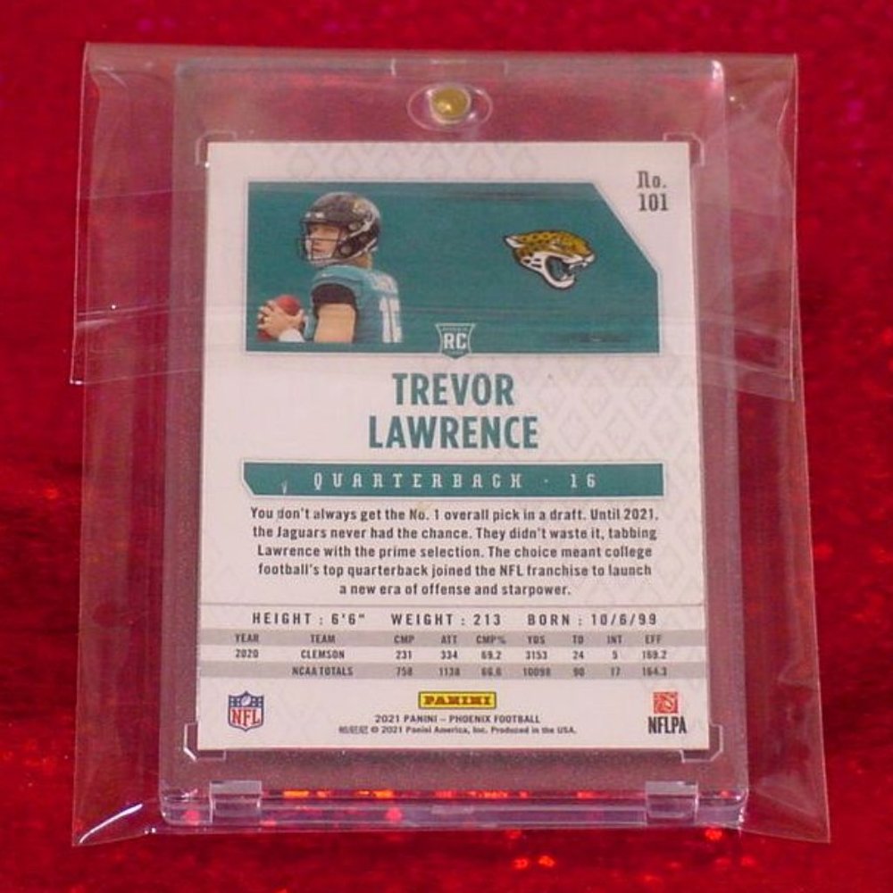 Trevor Lawrence Rookie RC Card - Picture 2 of 7